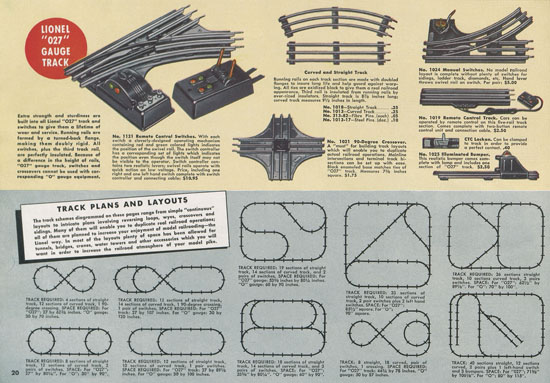 Lionel catalog 1947