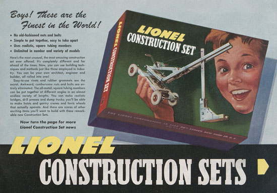 Lionel catalog 1947