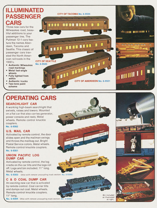 Lionel catalog 1974