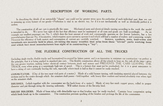 Lionel catalogue 1909