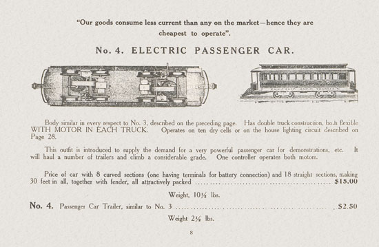 Lionel catalogue 1909