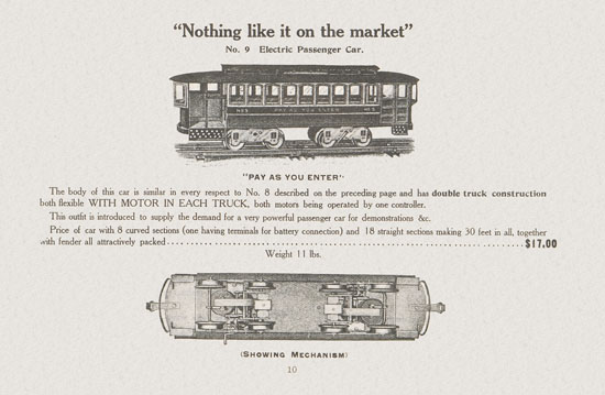 Lionel catalogue 1909