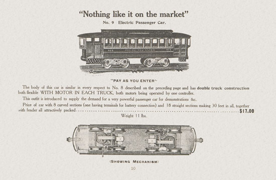 Lionel catalogue 1909