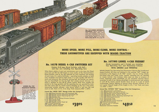 Lionel catalogue 1950