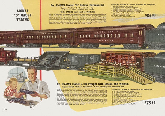 Lionel catalogue 1950