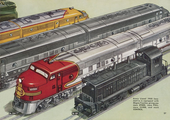 Lionel catalogue 1950