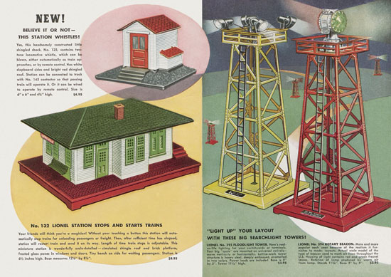 Lionel catalogue 1950