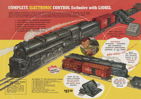 Lionel catalogue 1950