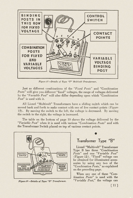 Lionel Instructions for Assembling and Operating 1936