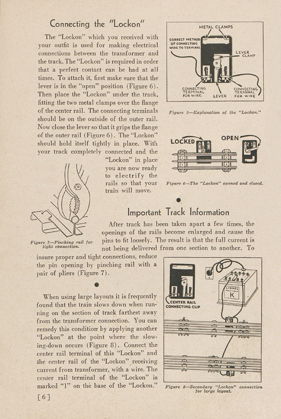 Lionel Instructions for Assembling and Operating 1938