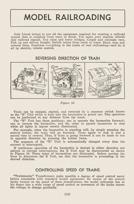 Lionel Instructions for Assembling and Operating 1946