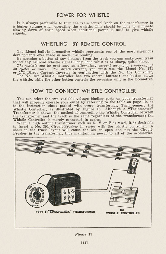 Lionel Instructions for Assembling and Operating 1946