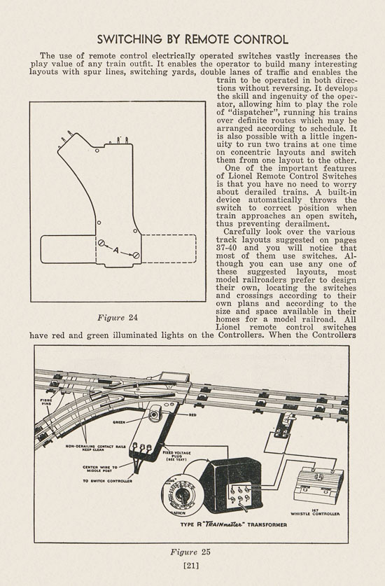 Lionel Instructions for Assembling and Operating 1946