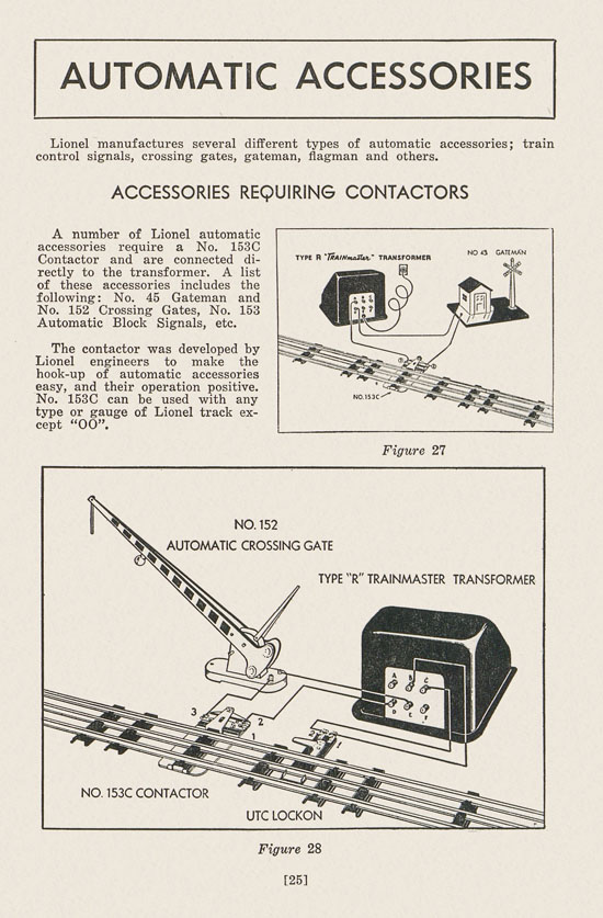 Lionel Instructions for Assembling and Operating 1946