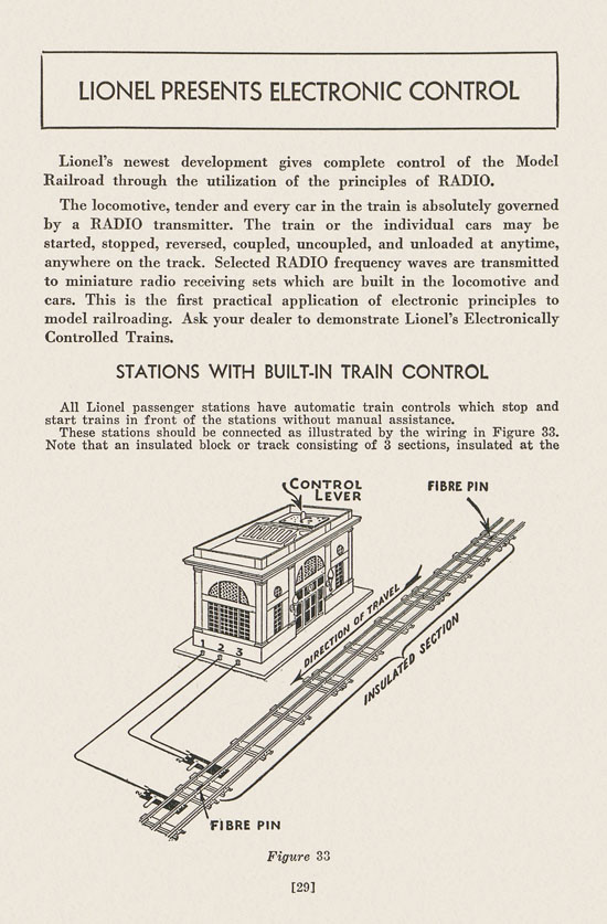 Lionel Instructions for Assembling and Operating 1946