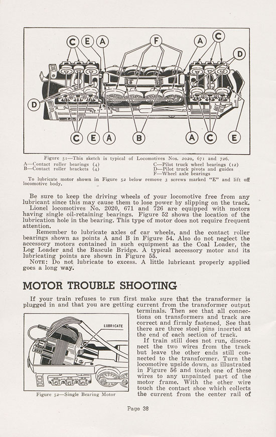 Lionel Instructions for Assembling and Operating 1947