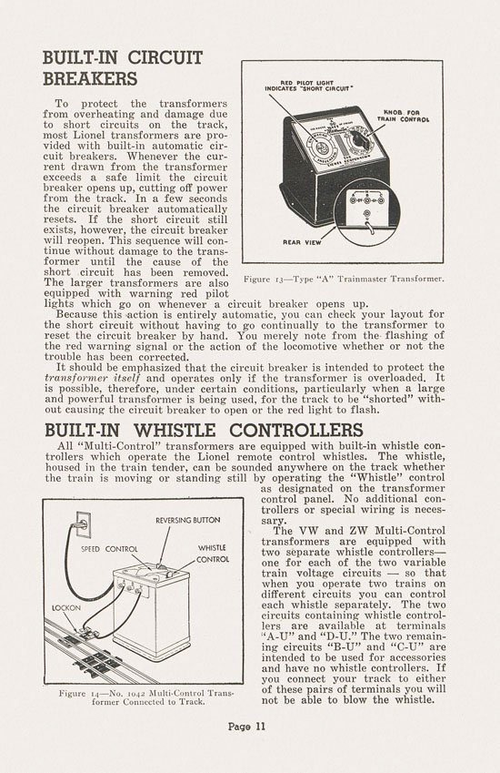 Lionel Instructions for Assembling and Operating 1948