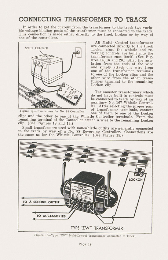 Lionel Instructions for Assembling and Operating 1948