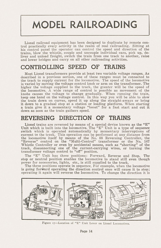 Lionel Instructions for Assembling and Operating 1948