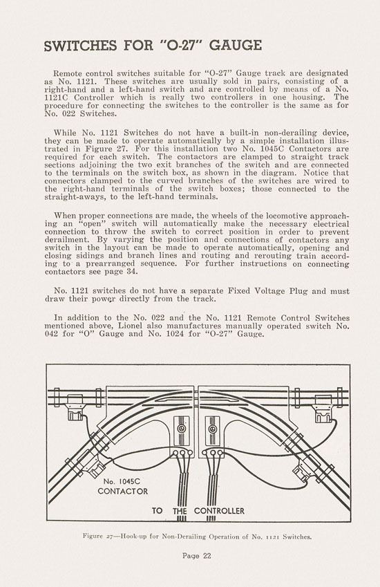 Lionel Instructions for Assembling and Operating 1948