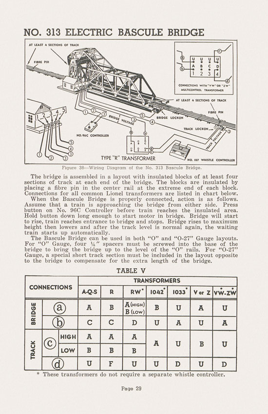 Lionel Instructions for Assembling and Operating 1948