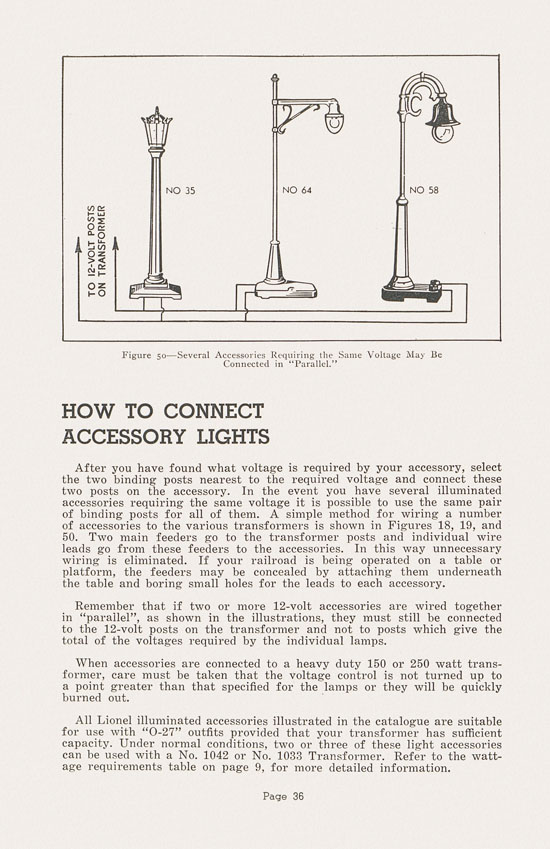 Lionel Instructions for Assembling and Operating 1948