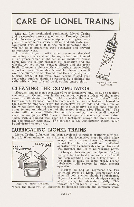 Lionel Instructions for Assembling and Operating 1948