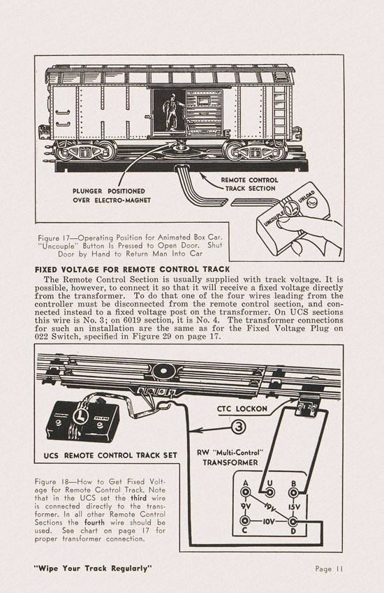 Lionel Instructions for Assembling and Operating 1950