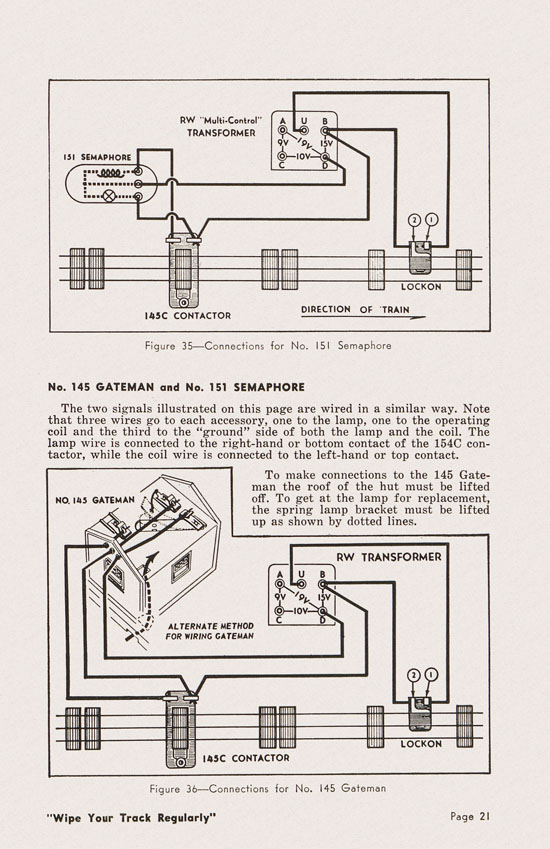 Lionel Instructions for Assembling and Operating 1950