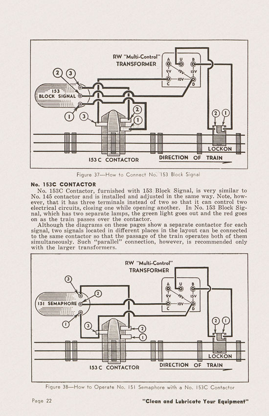 Lionel Instructions for Assembling and Operating 1950