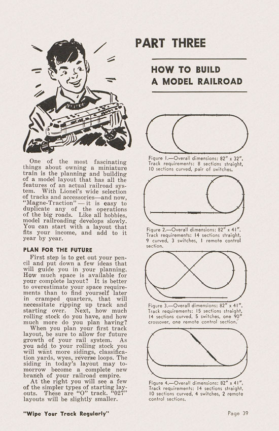 Lionel Instructions for Assembling and Operating 1950