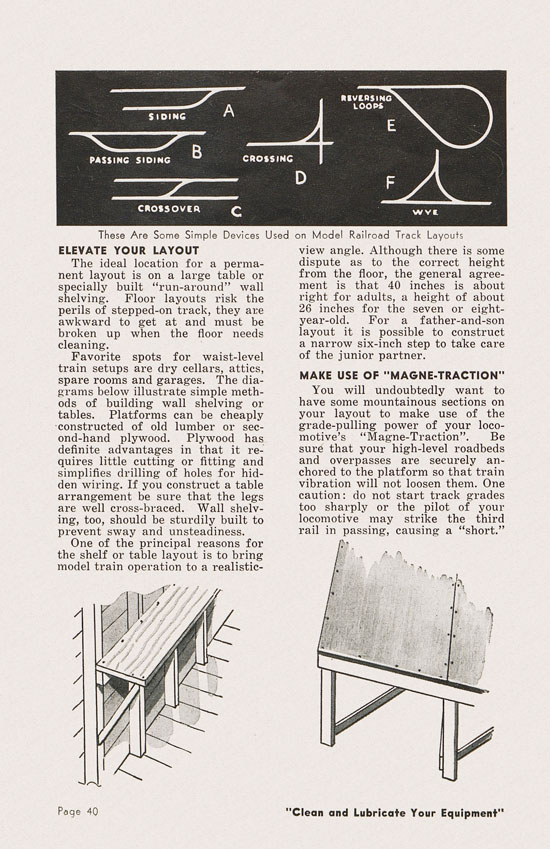 Lionel Instructions for Assembling and Operating 1950