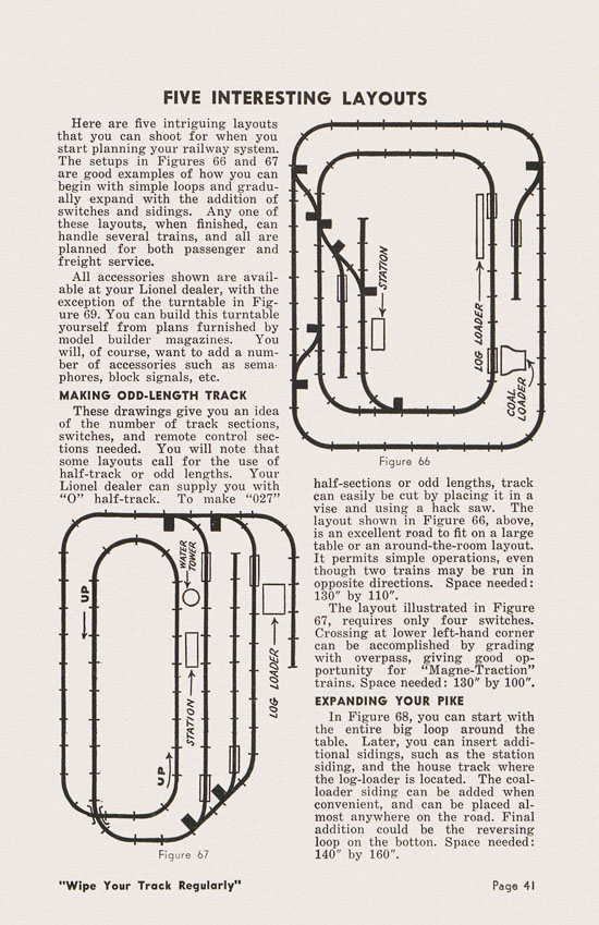 Lionel Instructions for Assembling and Operating 1950