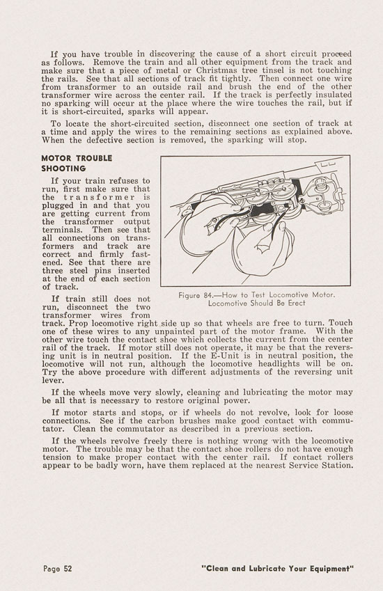 Lionel Instructions for Assembling and Operating 1950