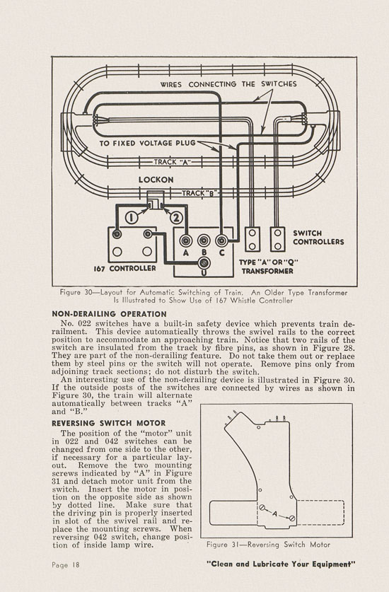 Lionel Instructions for Assembling and Operating 1951