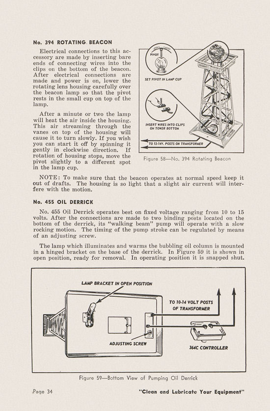 Lionel Instructions for Assembling and Operating 1951