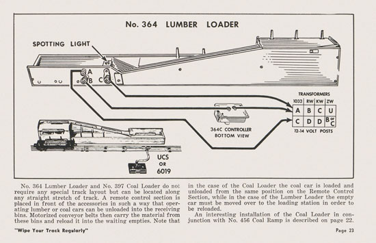 Lionel Instructions for Assembling and Operating 1953