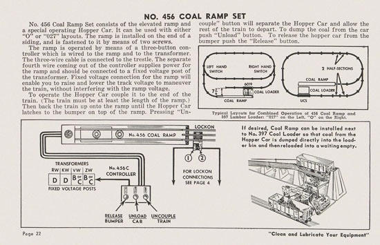 Lionel Instructions for Assembling and Operating 1953