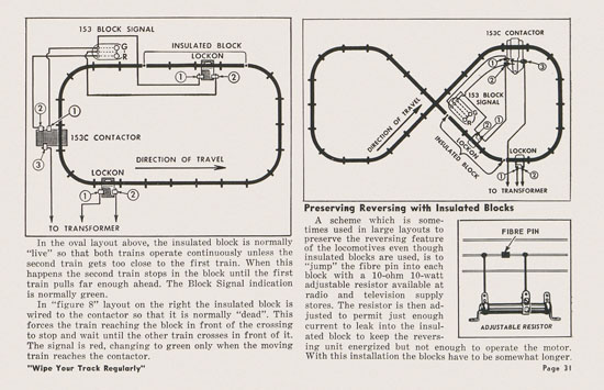 Lionel Instructions for Assembling and Operating 1953