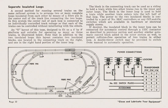 Lionel Instructions for Assembling and Operating 1953