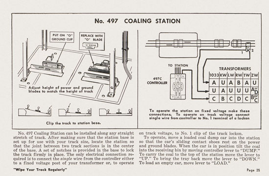 Lionel Instructions for Assembling and Operating 1955-1956