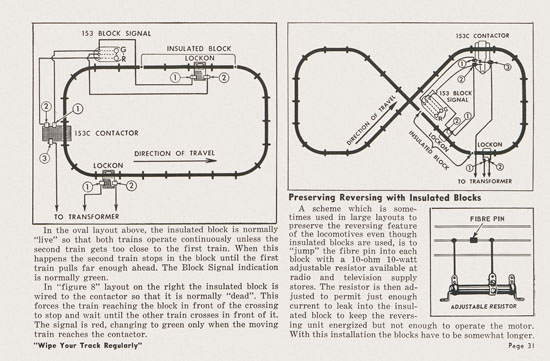 Lionel Instructions for Assembling and Operating 1955-1956