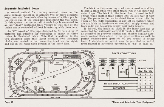 Lionel Instructions for Assembling and Operating 1955-1956