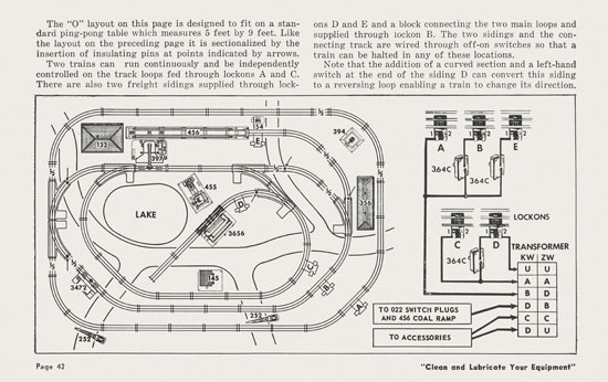 Lionel Instructions for Assembling and Operating 1957