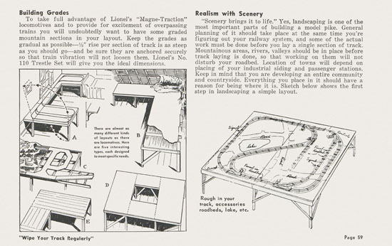 Lionel Instructions for Assembling and Operating 1957