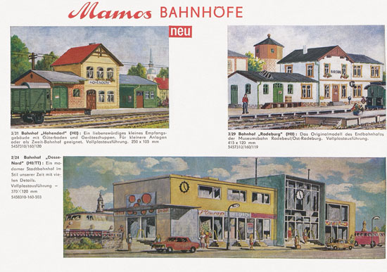 Mamos Bausätze Katalog 1975-1976