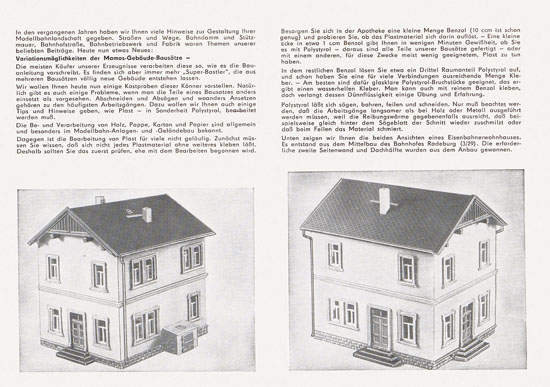 Mamos Bausätze Katalog 1975-1976