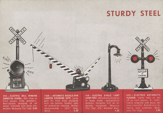 Louis Marx Katalog 1950