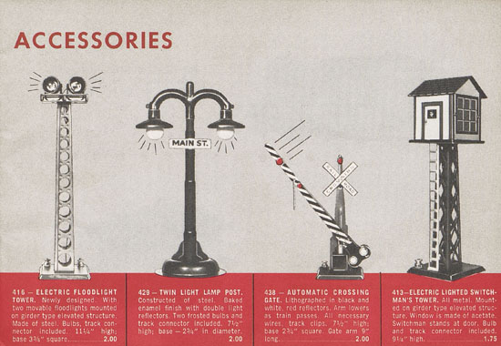 Seite 7 Louis Marx Katalog 1950