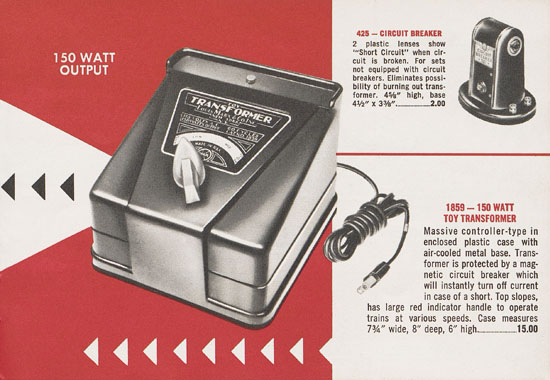 Seite 15 Louis Marx Katalog 1950